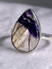 Blue John Silver Ring - Extremely Rare