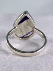 Blue John Silver Ring - Extremely Rare