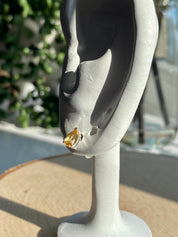 Natural Citrine Sterling Silver Studs