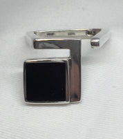 925 Sterling Silver and Black Tourmaline ring