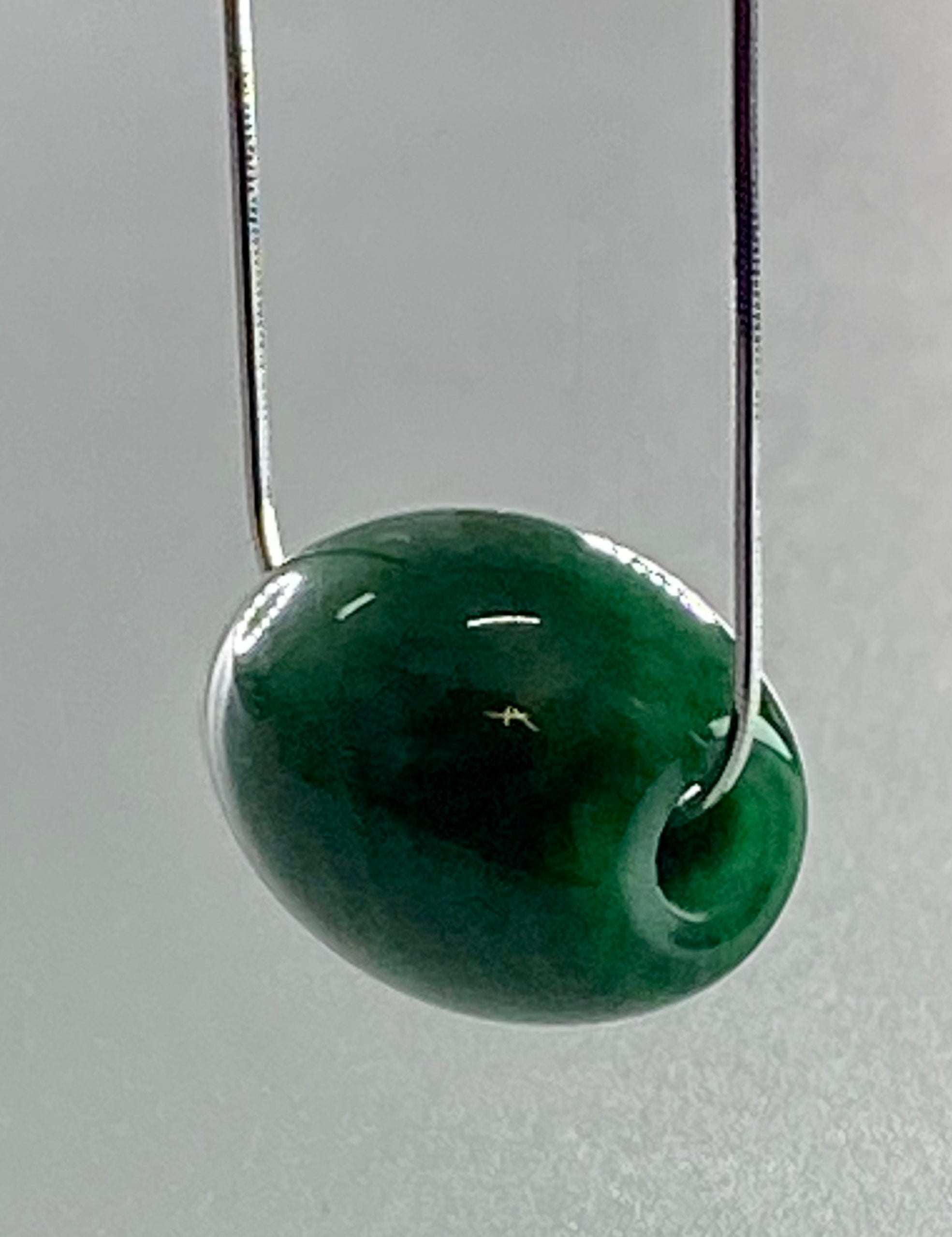 Natural Green Jade Pendant
