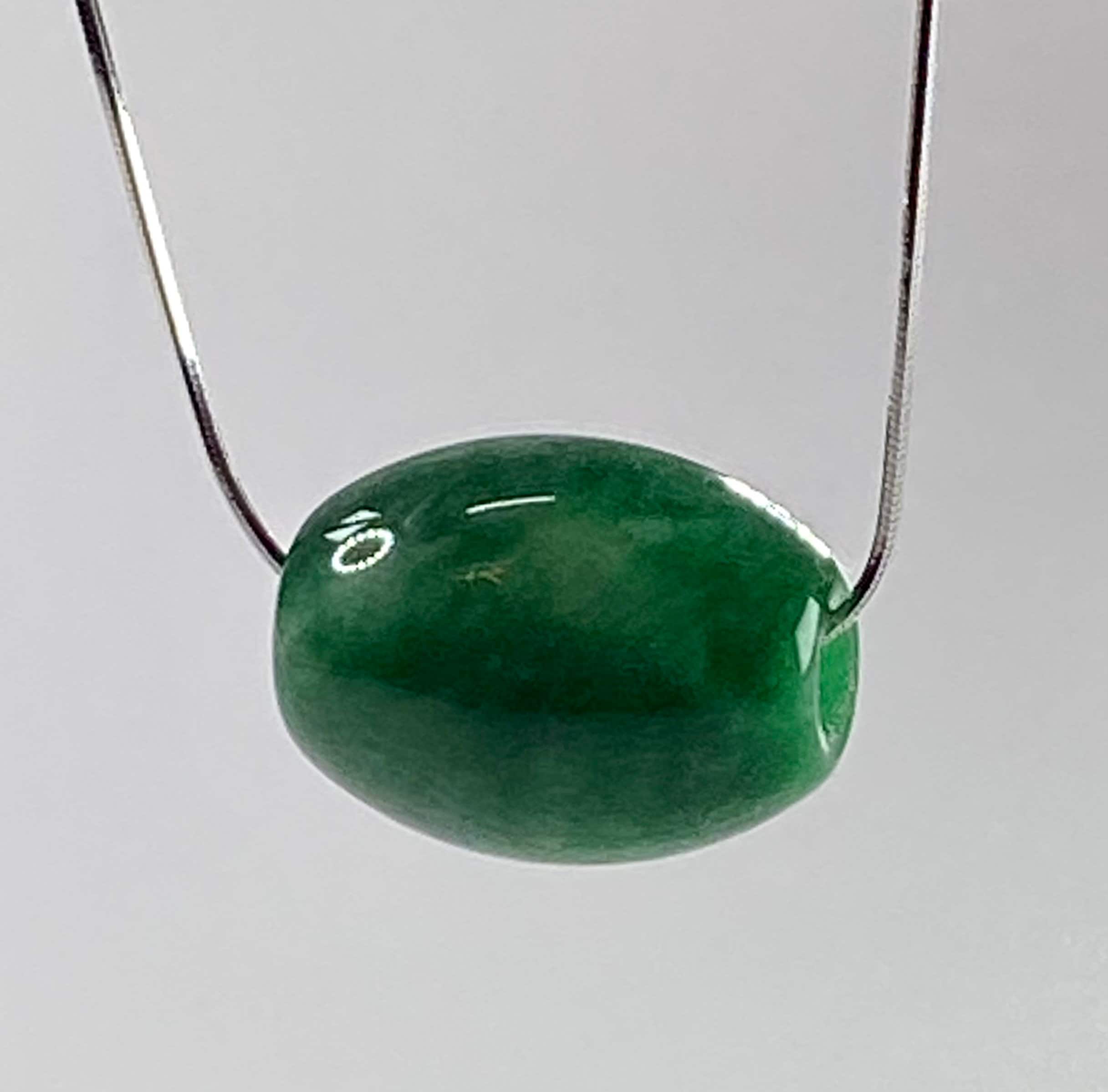 Natural Green Jade Pendant