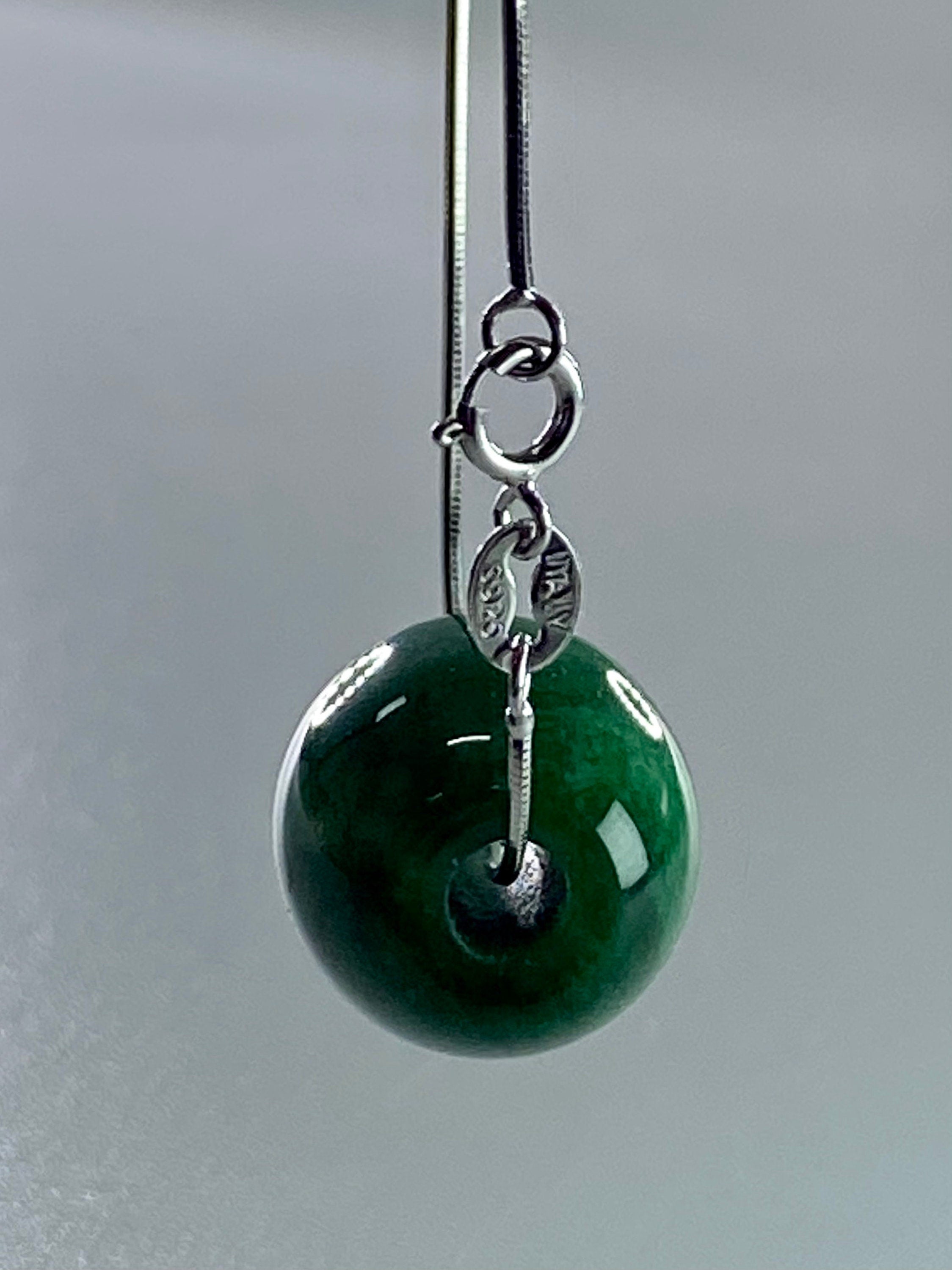 Natural Green Jade Pendant