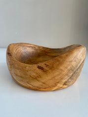 Scandinavian Ash Wood Bowl