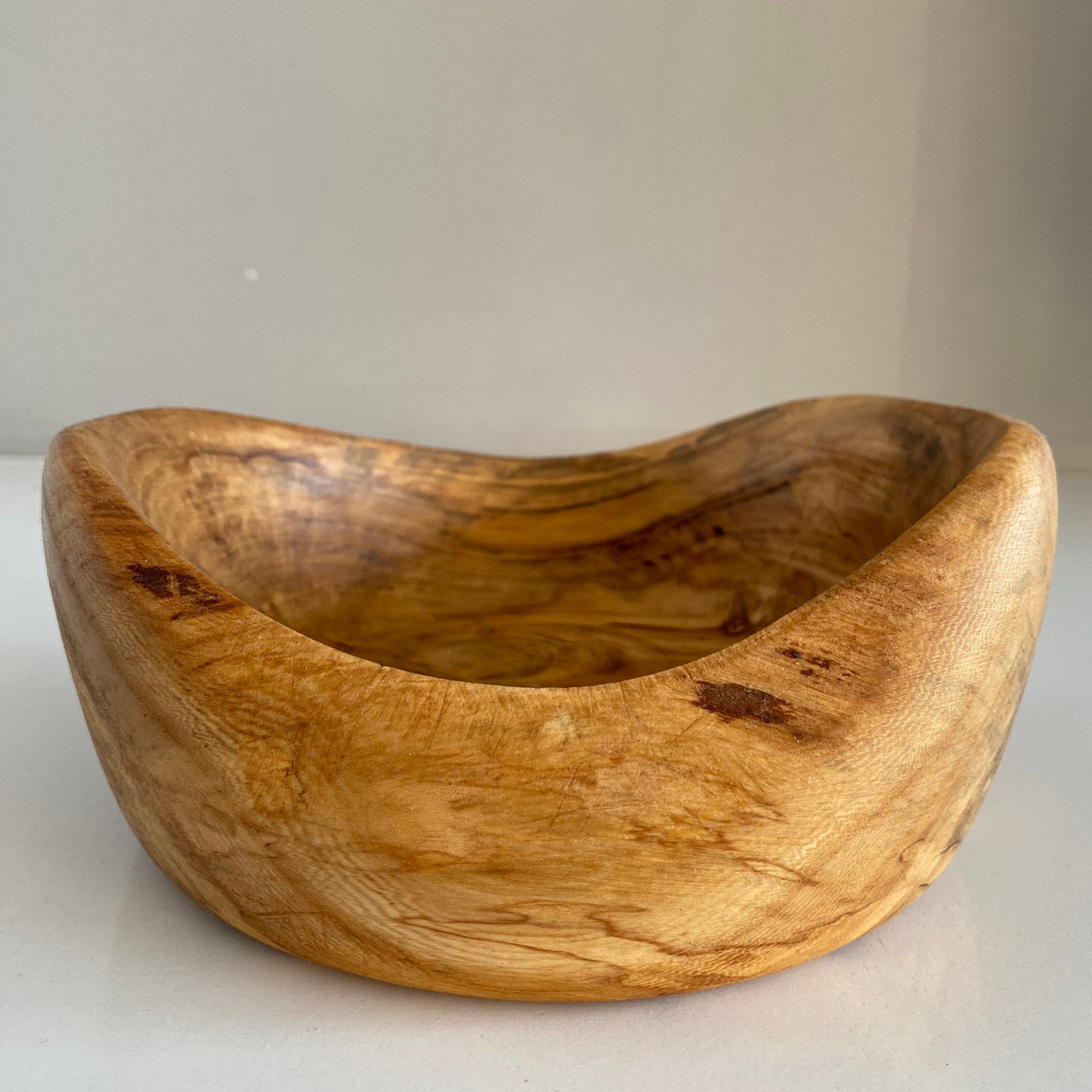 Scandinavian Ash Wood Bowl