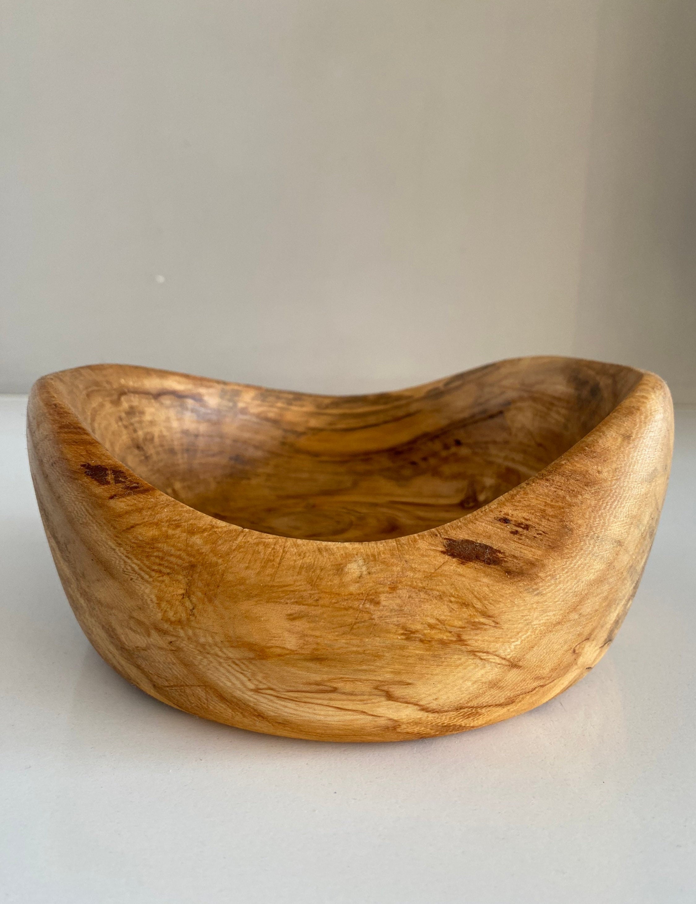 Scandinavian Ash Wood Bowl