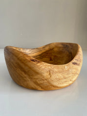Scandinavian Ash Wood Bowl