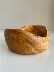 Scandinavian Ash Wood Bowl