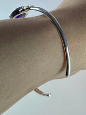 Sapphire Sterling Silver Bracelet