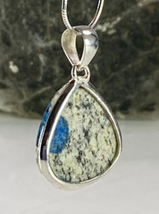 K2 Jasper and Sterling Silver Pendant Including Chain (M0523)