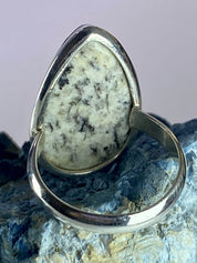 High Quality K2 Jasper and Silver Ring (M0523)