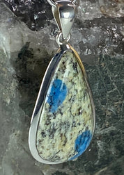 K2 Jasper and Sterling Silver Pendant Including Chain (M0523)