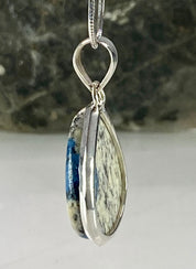 K2 Jasper and Sterling Silver Pendant Including Chain (M0523)