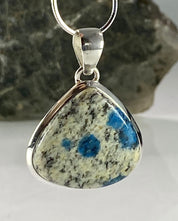 K2 Jasper and Sterling Silver Pendant Including Chain (M0523)