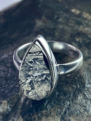 High Quality Shungite Sterling Silver Ring
