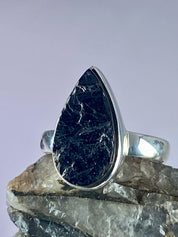 High Quality Shungite Sterling Silver Ring