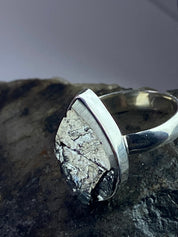 High Quality Shungite Sterling Silver Ring