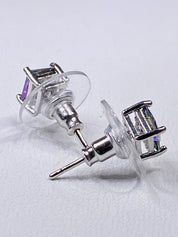 Mystic Topaz and Silver Studs