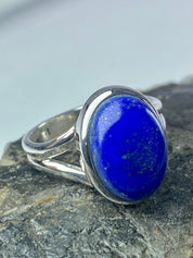 Lapis Lazuli and Silver Ring (UV2783)