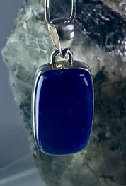 Lapis Lazuli(A+) 925 Silver Pendant (UV2519)