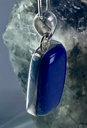 Lapis Lazuli(A+) 925 Silver Pendant (UV2519)