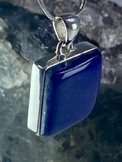 Lapis Lazuli(A+) 925 Silver Pendant (UV2625)