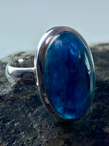 Malgache Neon Blue Apatite Ring(UV314)