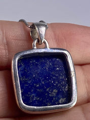 Lapis Lazuli(A+) 925 Silver Pendant (UV2531)