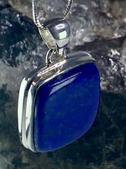 Lapis Lazuli(A+) 925 Silver Pendant (UV2531)