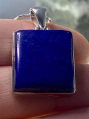 Lapis Lazuli(A+) 925 Silver Pendant (UV2625)