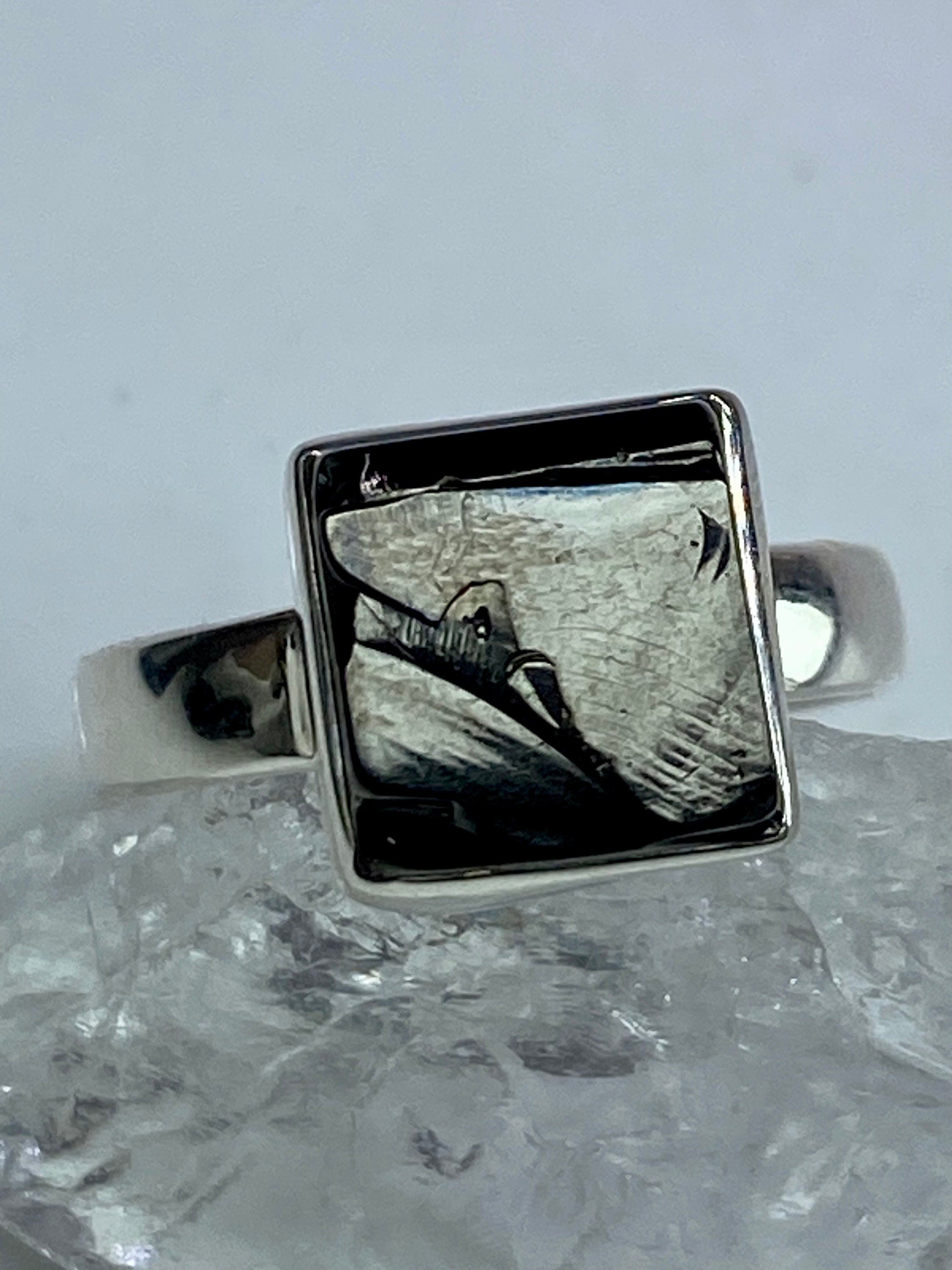 High Quality Shungite and Silver Ring (UV1773)