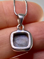 Sterling (Monarch) Opal and Silver Pendant