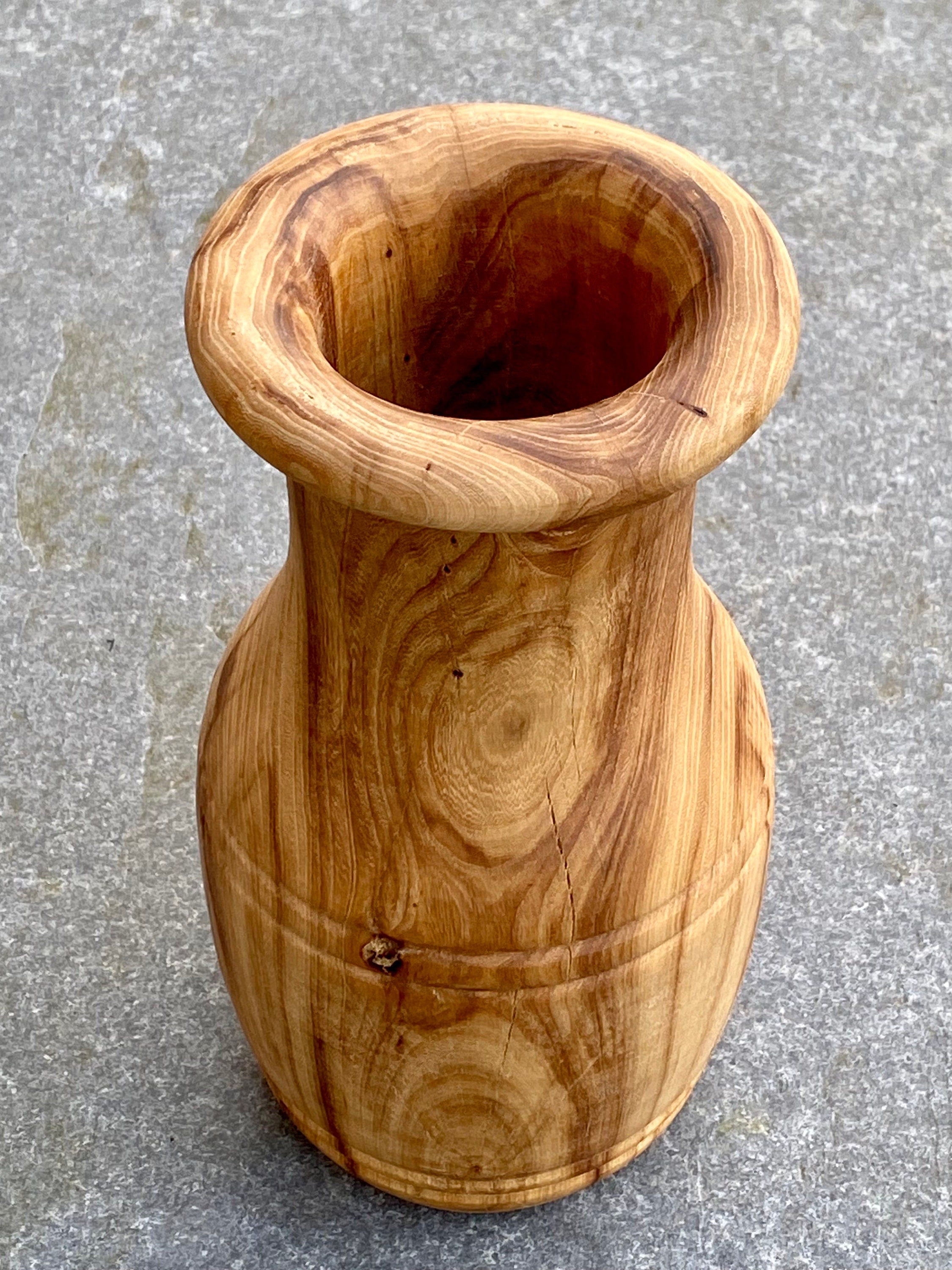 Scandinavian Ash Wood Vase