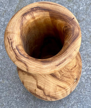 Solid Scandinavian Ash Wood Vase