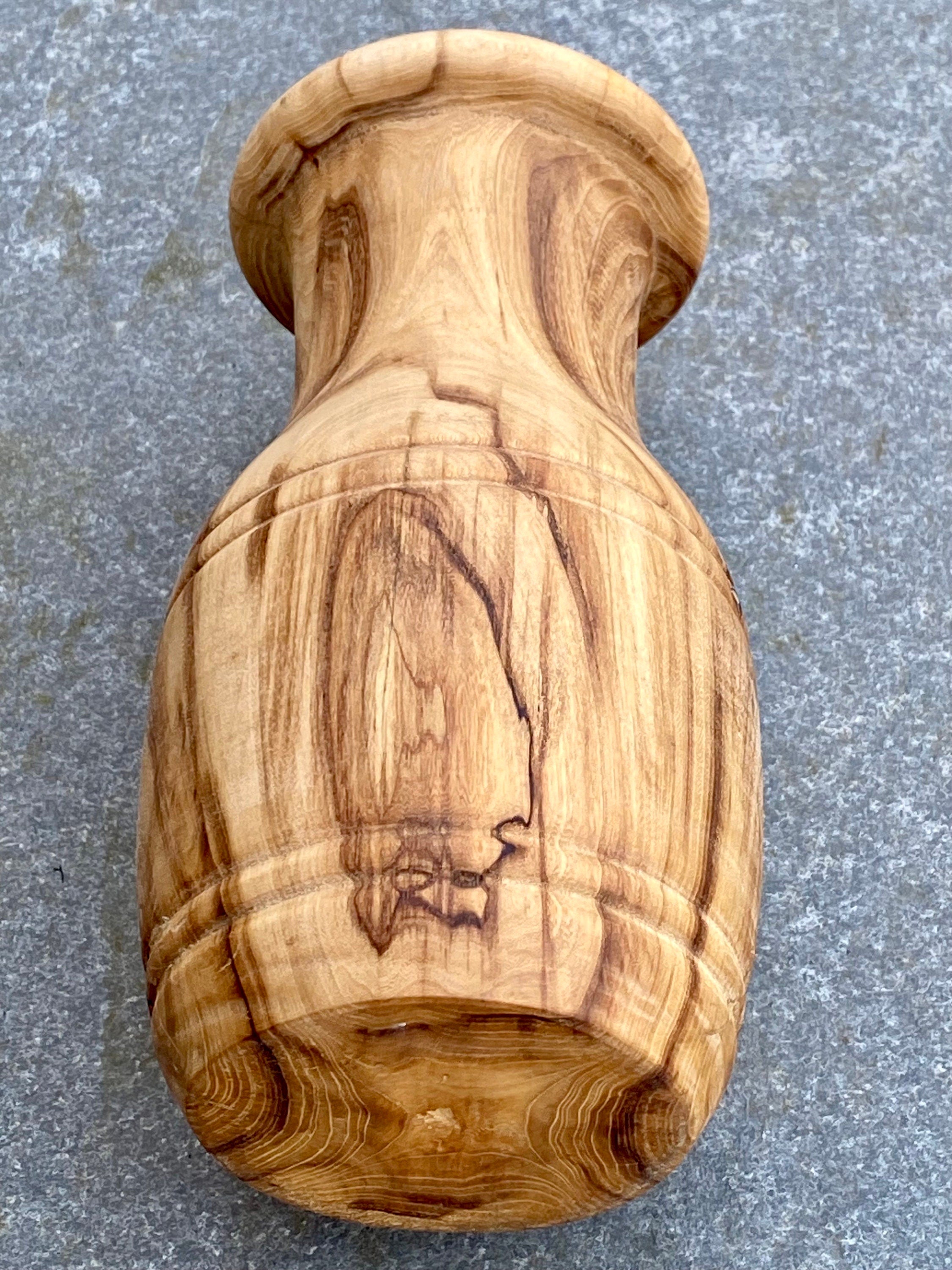 Scandinavian Ash Wood Vase