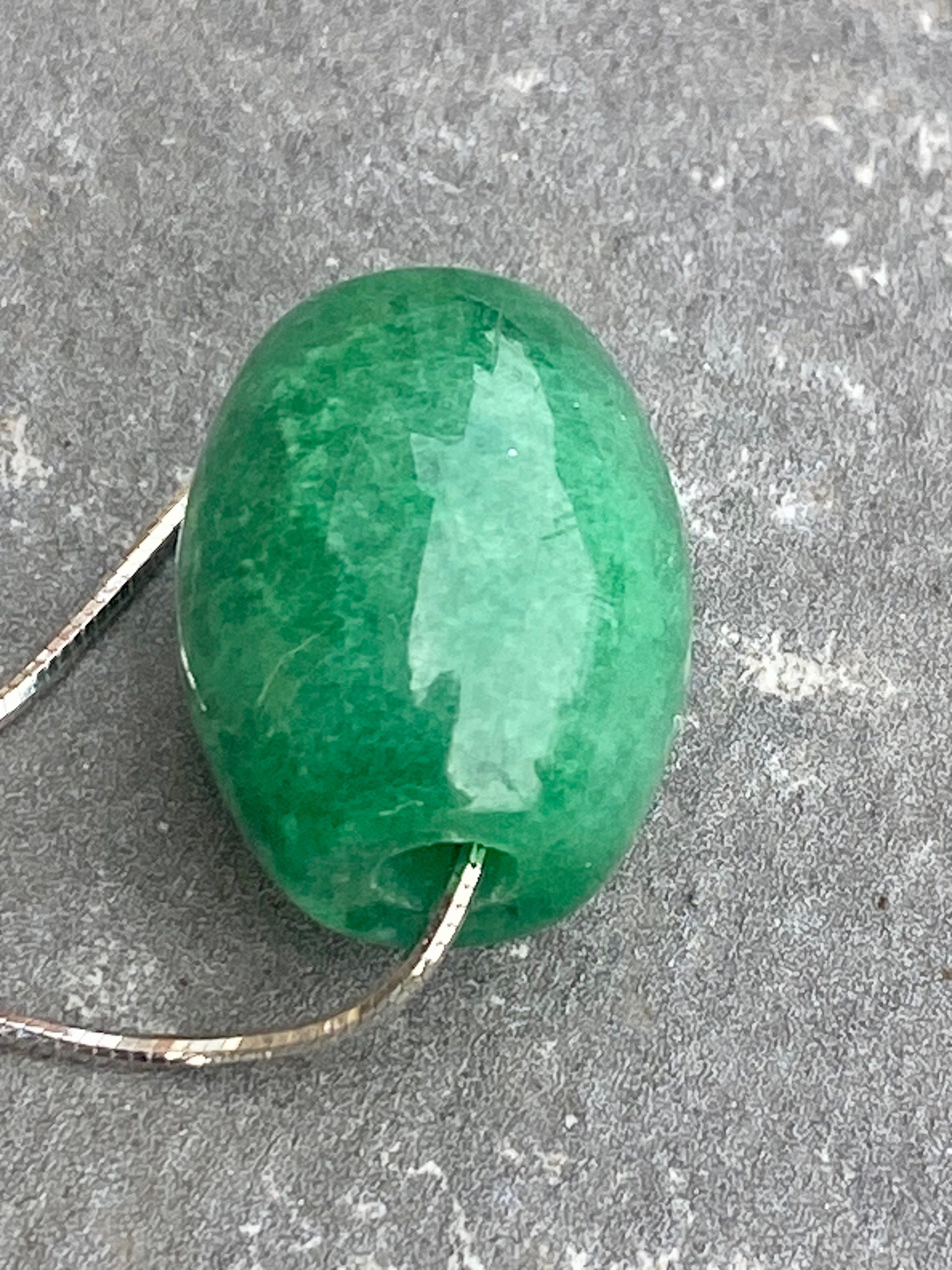 Green Jade Pendant