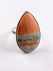 A High Quality British Celestobarite and Silver ring