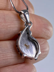 Meteorite Campo Del Cielo and Silver Pendant