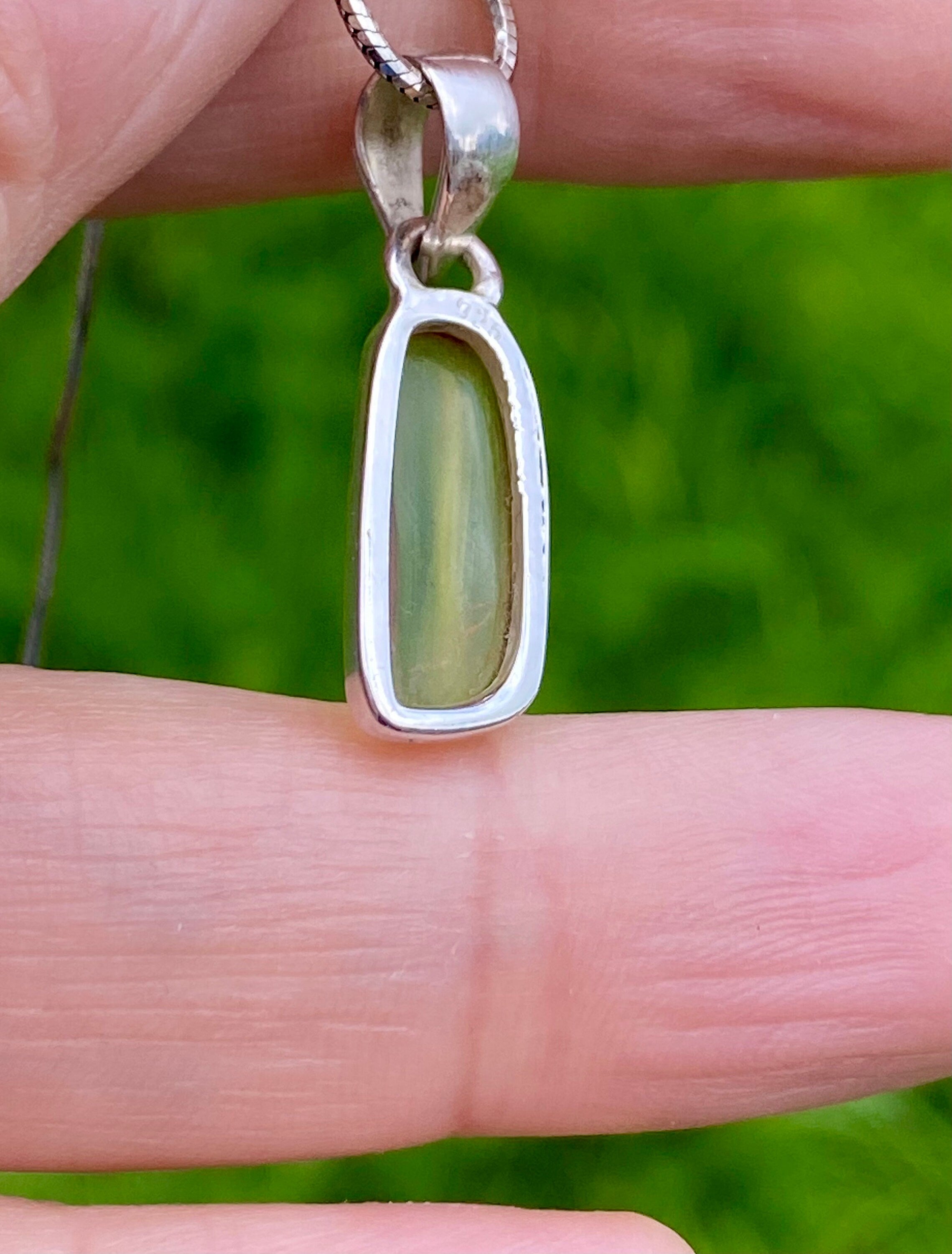 Baltic Amber Sterling Silver Pendant