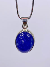 A Tanzanite and Silver Pendant