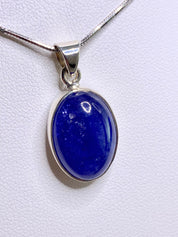 A Tanzanite and Silver Pendant