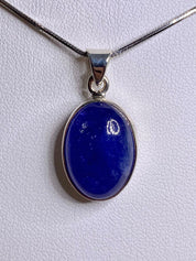 A Tanzanite and Silver Pendant
