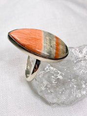 A High Quality British Celestobarite and Silver ring