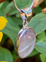 Blue John Silver Pendant