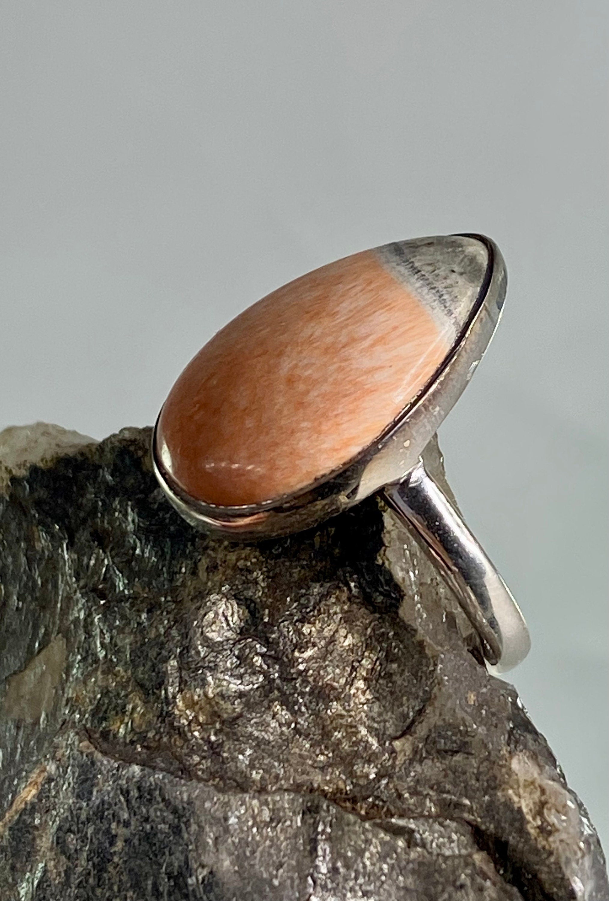 A High Quality British Celestobarite and Silver ring