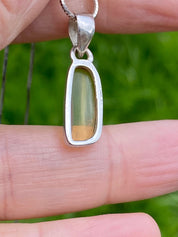 Baltic Amber Sterling Silver Pendant