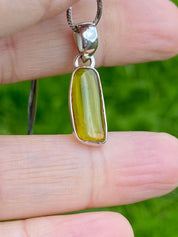 Baltic Amber Sterling Silver Pendant