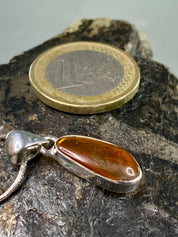 Baltic Amber Sterling Silver Pendant