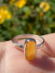 Baltic Amber Sterling Silver Ring