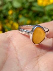 Baltic Amber Sterling Silver Ring